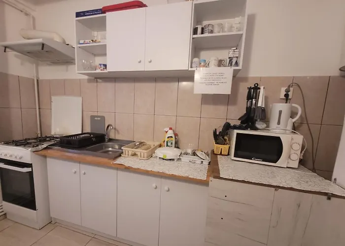 Nord, Plaja Acapulco-debarcader, Garsoniere Four Studios, Bucatarie Comuna, Baie Proprie, Etaj 4, Fara Lift דירה *